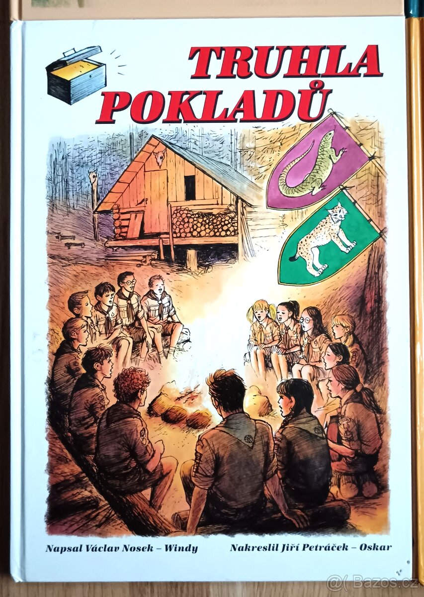 4x komiks: Junák-Junácká srdce-Truhla pokladů Dobrodružství - 4