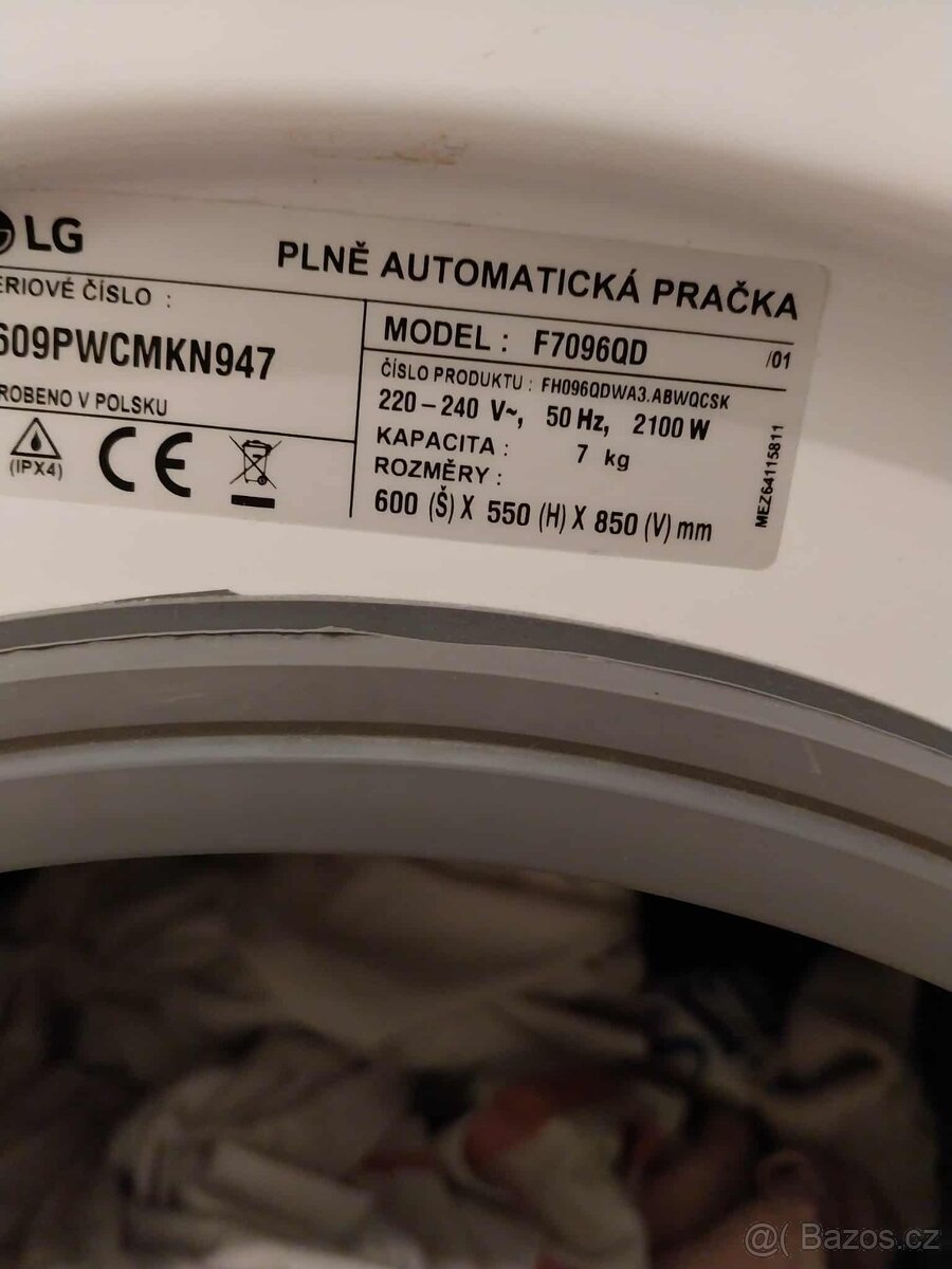 Pračka LG F7096QD - 4