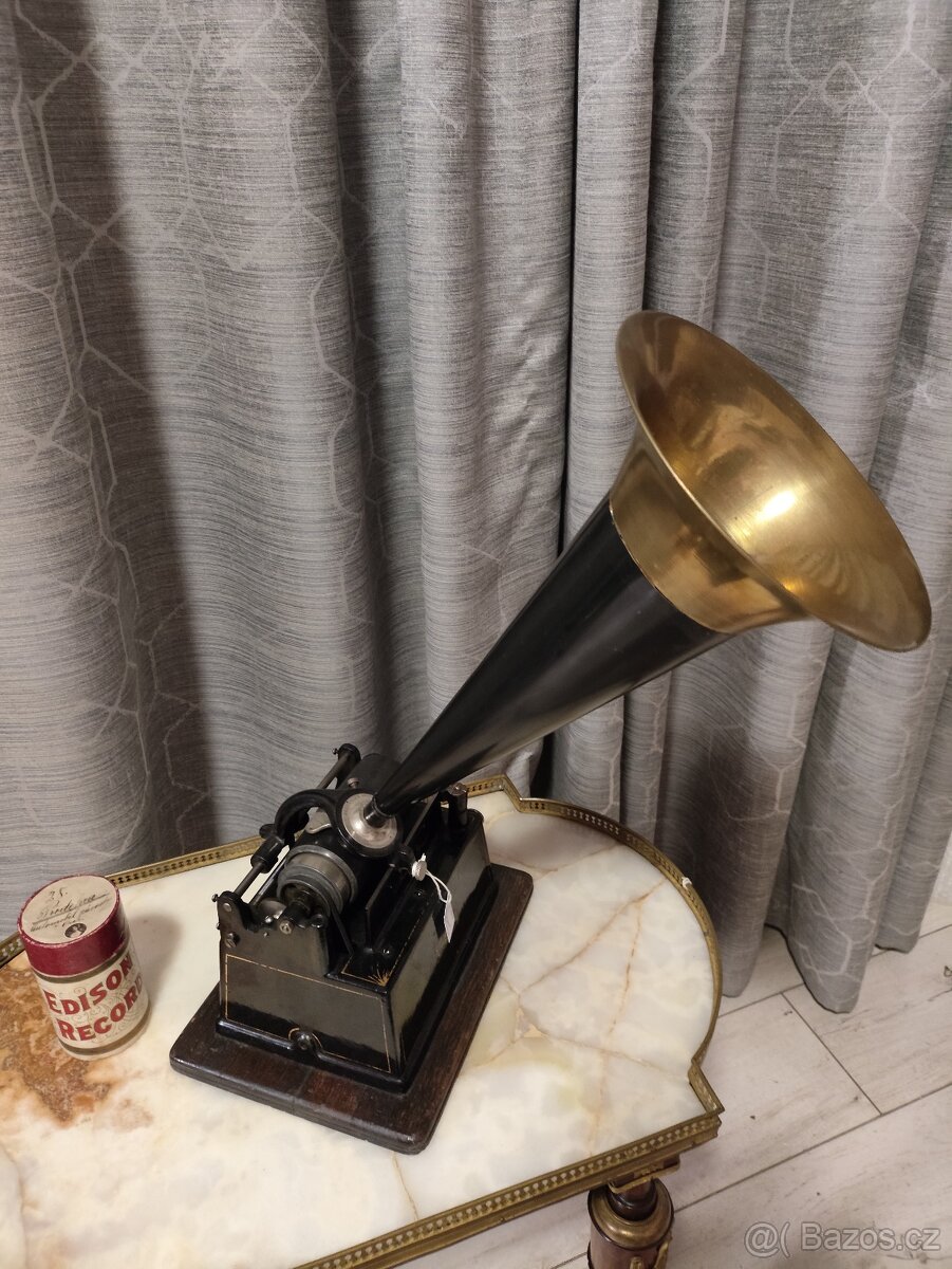 Originál Edisonův fonograf - 4