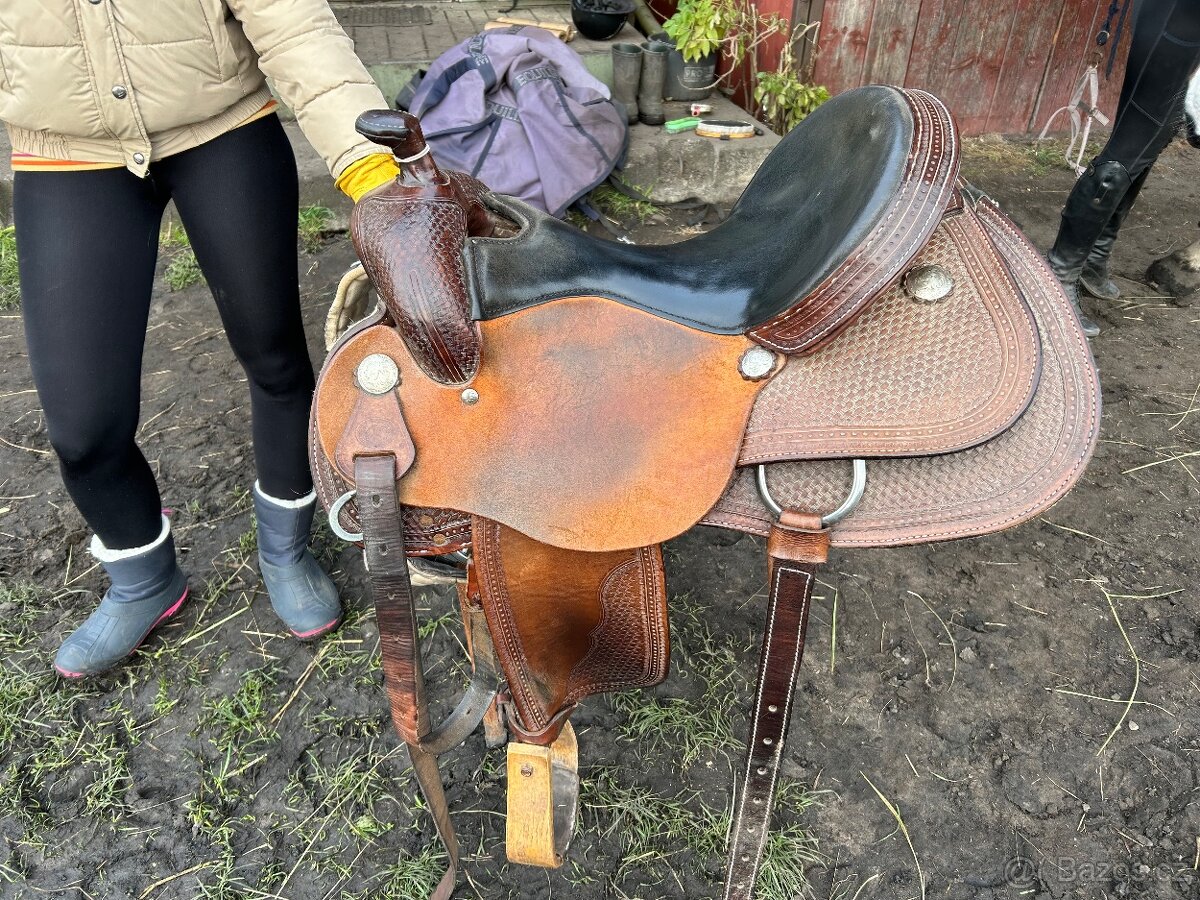 Westernové sedlo Frinta - 4