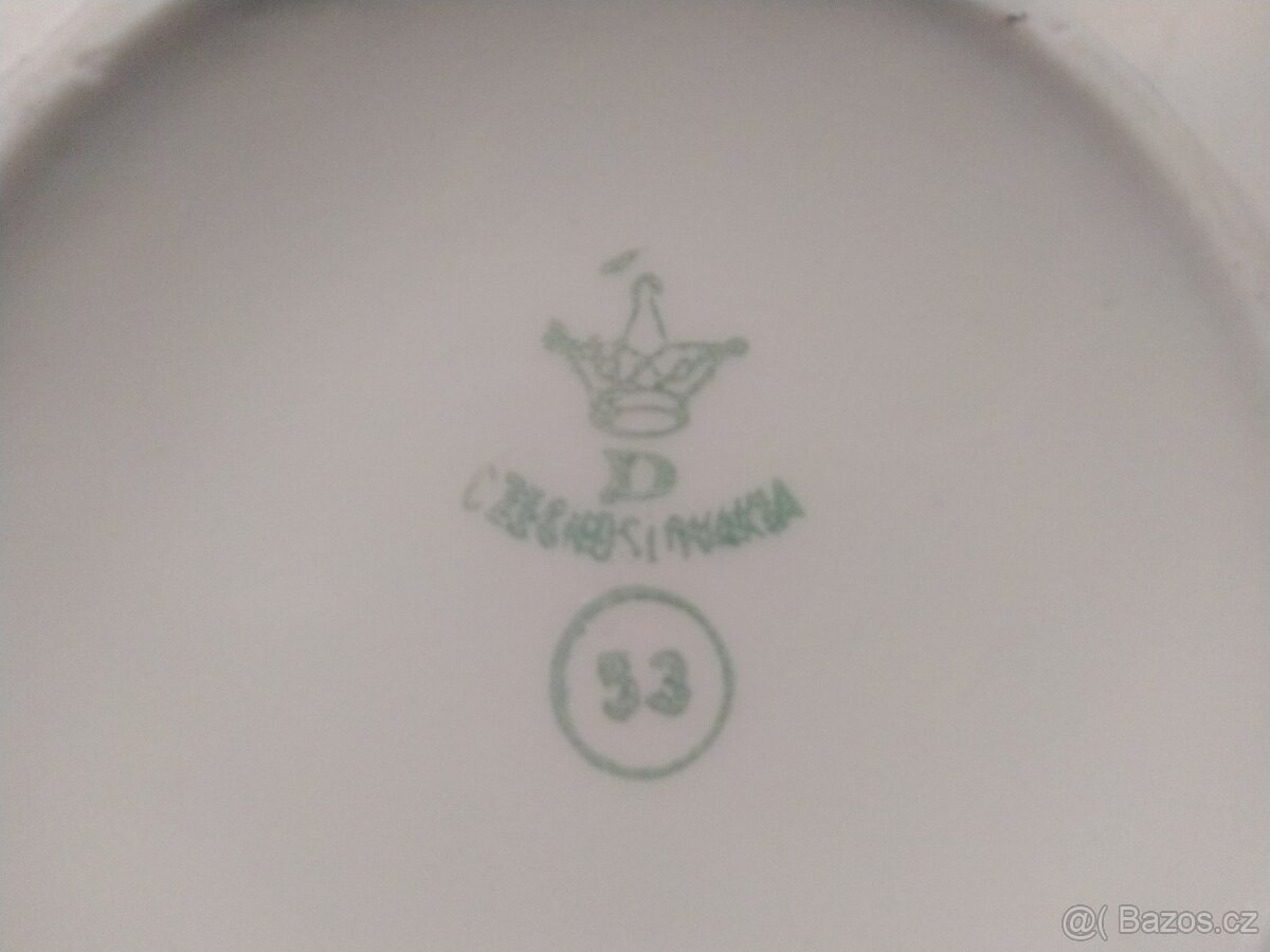 Hrnky Československo sada motiv - 4