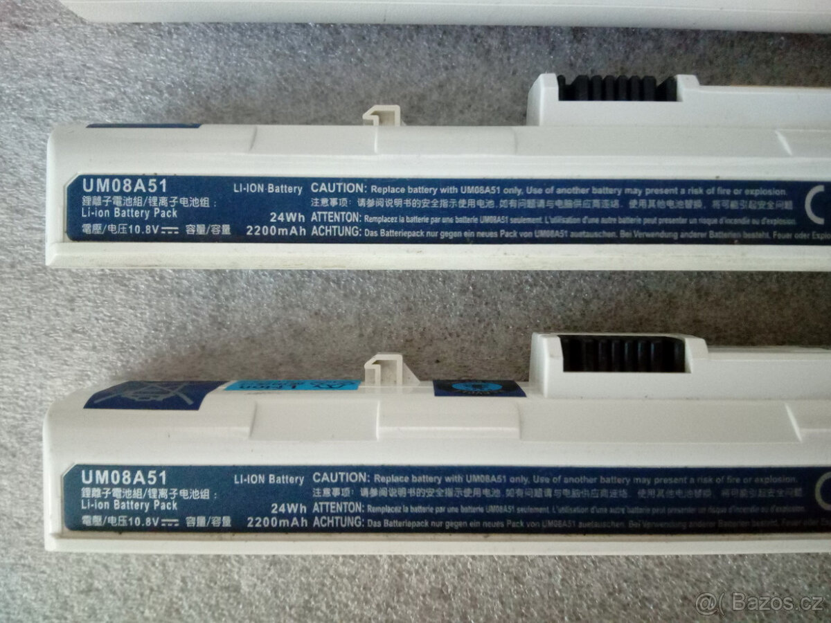 baterie UM08A51 pro notebooky Aspire One (1.5hod) - 4