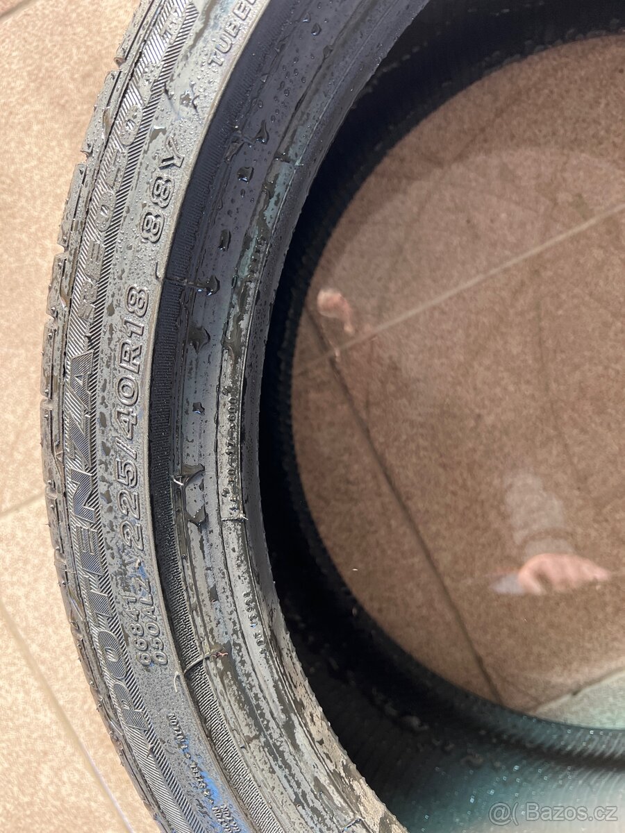 1x pneu Run Flat 225/40/18 Bridgestone - 4