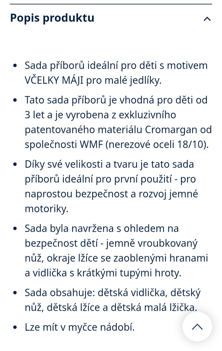 Dětský příbor 4ks nerez - 4