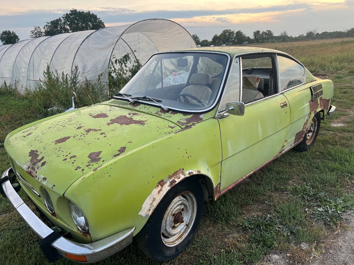 Skoda 110r kompletní auto k renovaci - 4