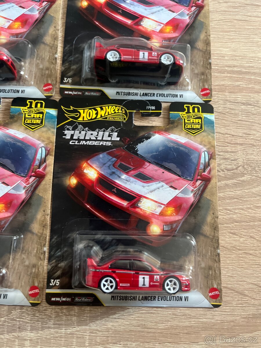 Hotwheels Mitsubishi Lancer Evo VI - 4