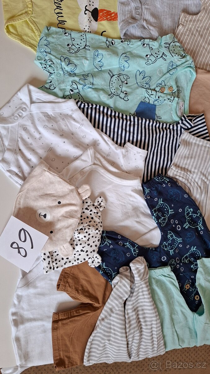 Velikost 68 pro věk 3-6 měsíců a 74 - 4