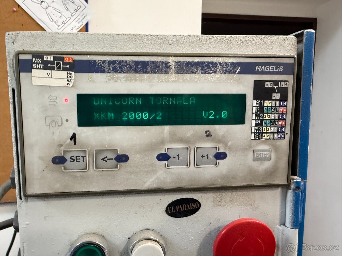 Ohýbačka plechu XK(M) 2000/2 - 4