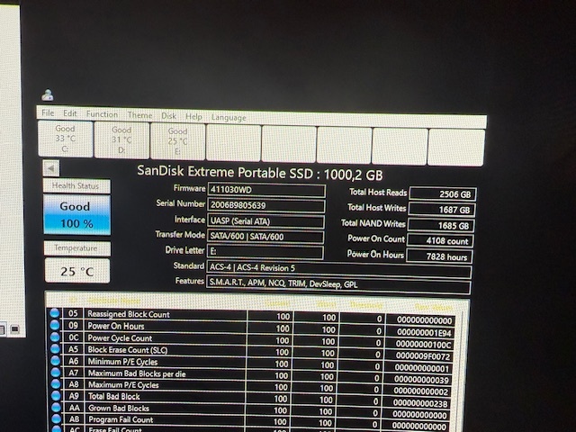 3x - SanDisk Extreme Portable(Pro) - 4