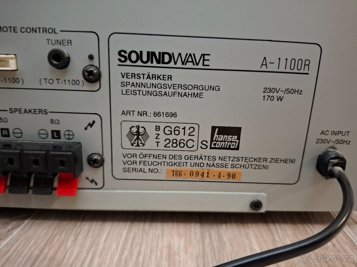 Zesilovač SOUNDWAVE A1100-R - 4