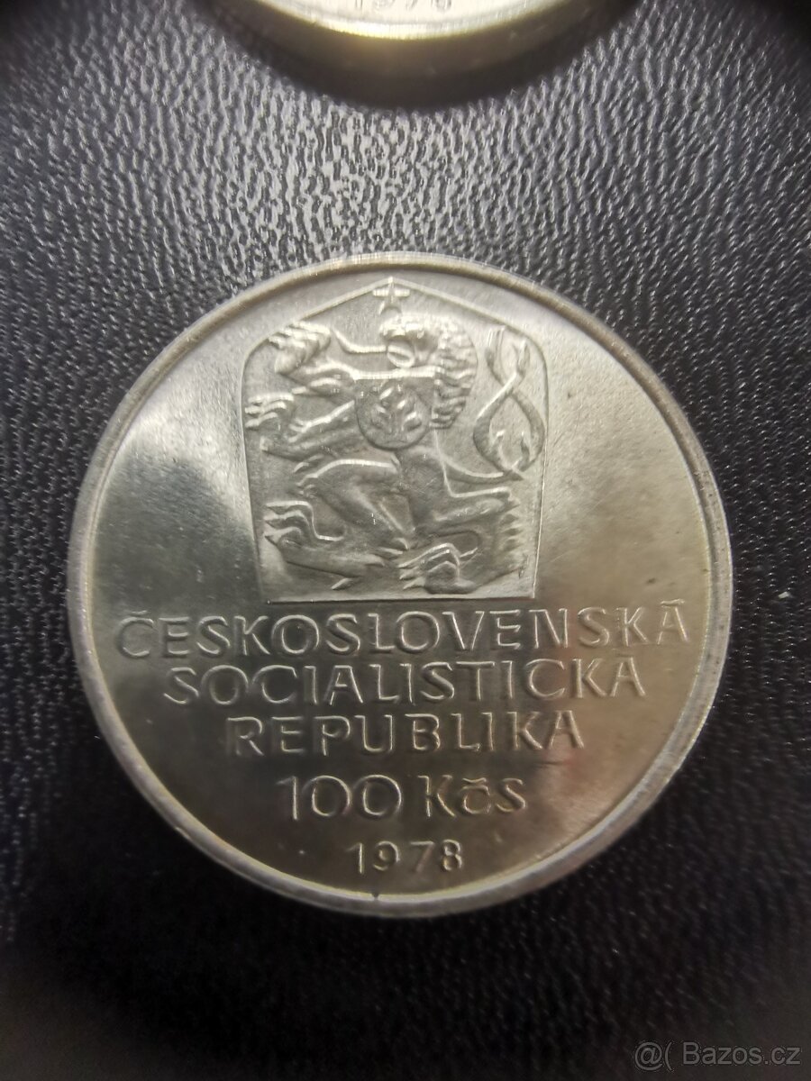 Stříbrné mince, 100kčs. - 4