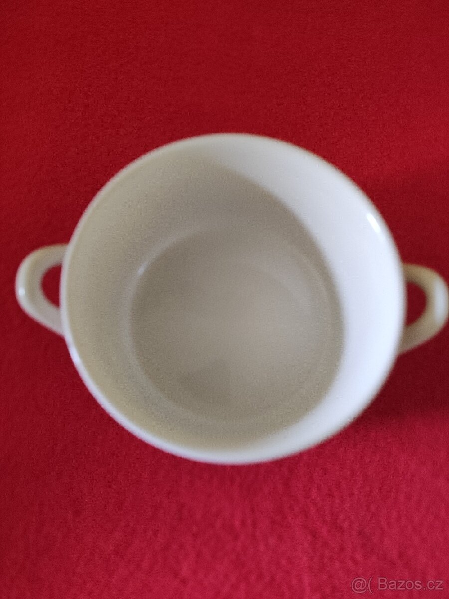 Keramická dóza na kávu, miska a hrníček - 4