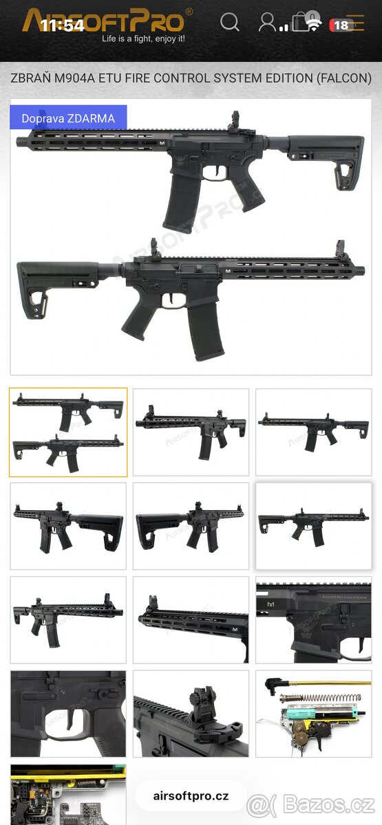 Airsoftova zbraň Falcon - 4