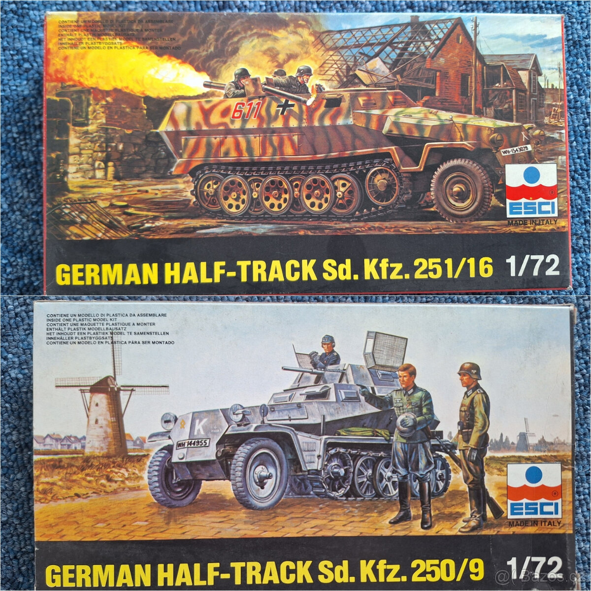 Unikátní nabídka – sbírka plastikových stavebnic vojenské te - 4