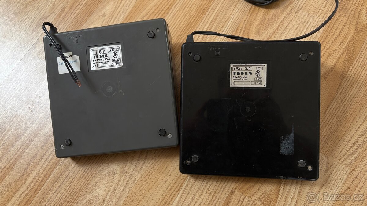 Tesla retro kalkulátor OKU 104 a T 801 - 4