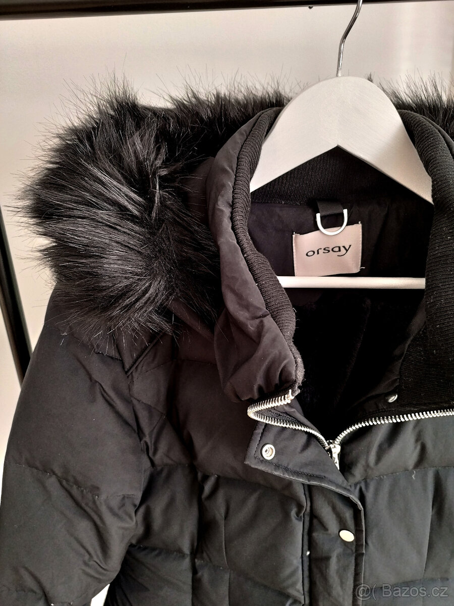 Nová zimní péřová dámská bunda velikost S/M - 4