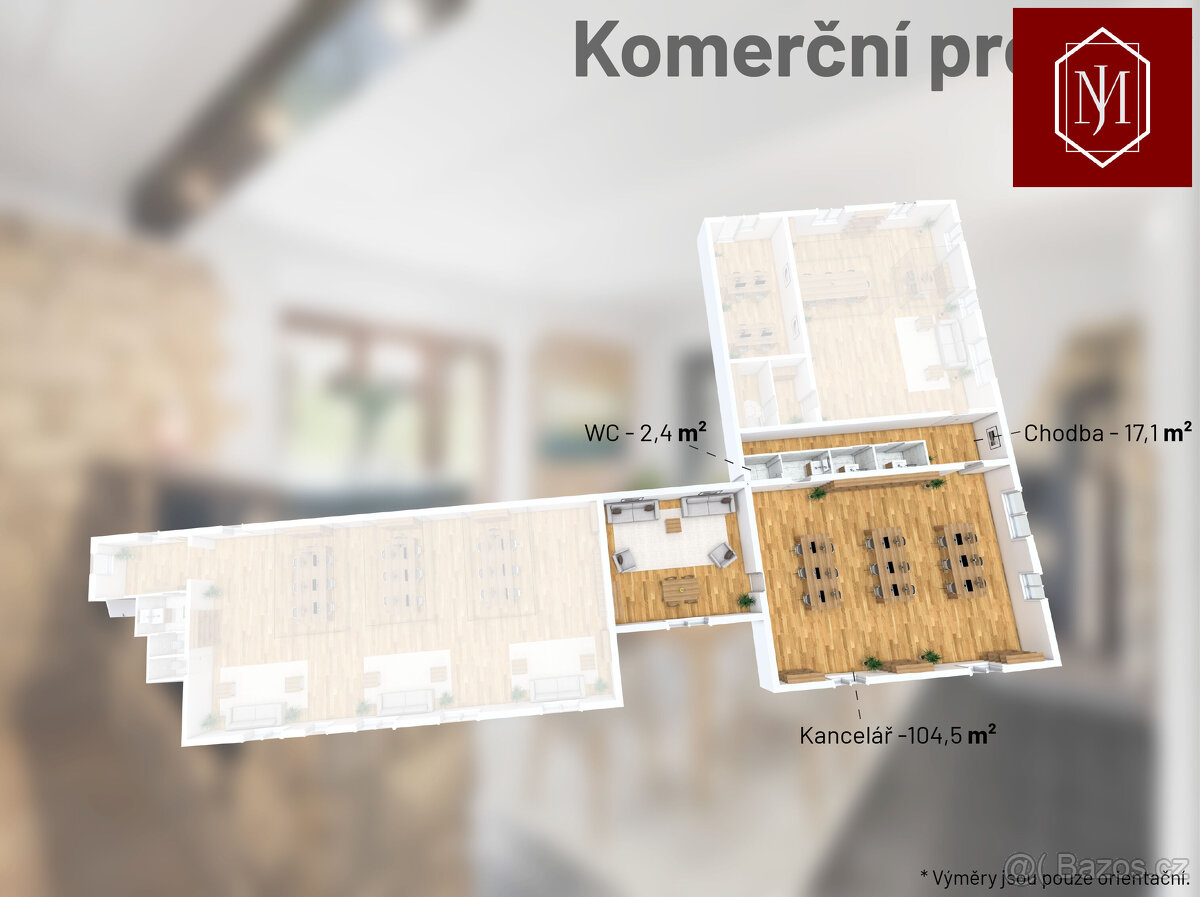 Pronájem, komerční, 142 m, Havlíčkova 1427/60, Jihlava, Česk - 4