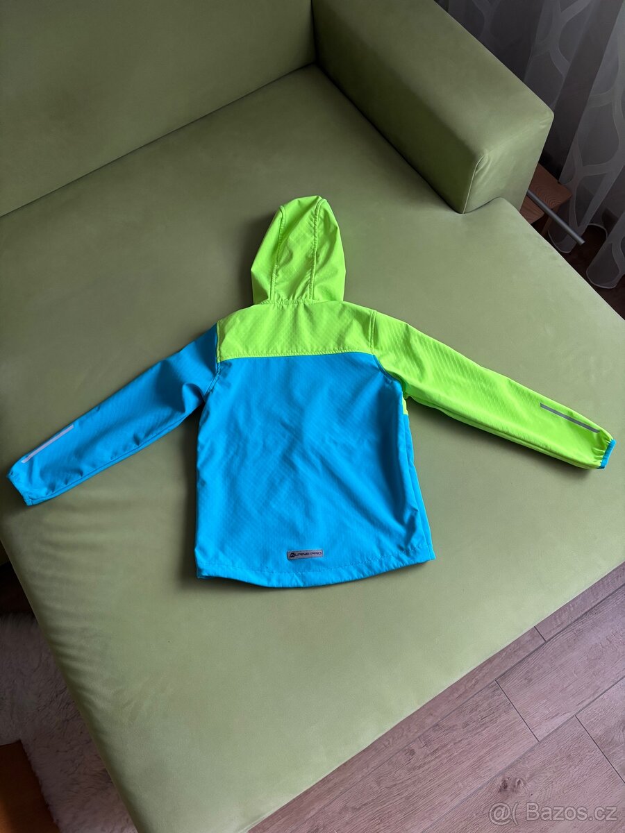 Softshellová bunda Alpine PRO 140-146 - 4