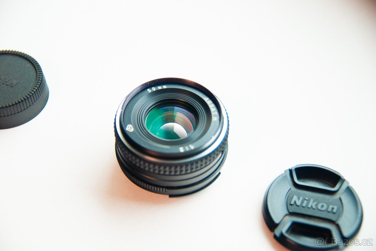 ARSAT H (MC Helios 81H) 50mm f 2, Nikon F mount bajonet - 4