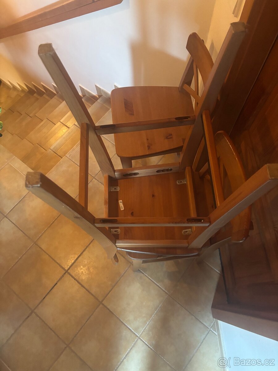 Dobrý den, prodám 3 barové židle - 4