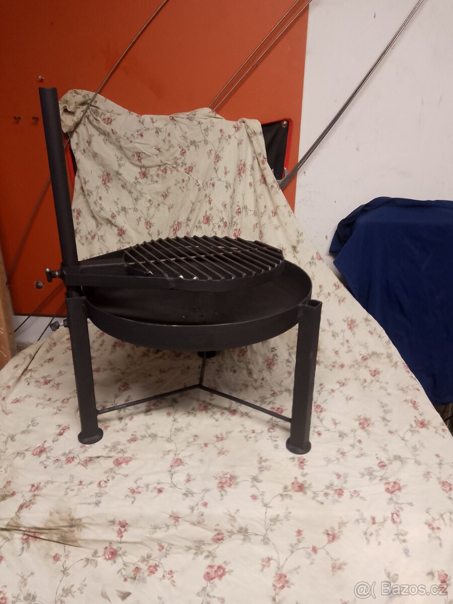 Přenosné ohniště gril - 4