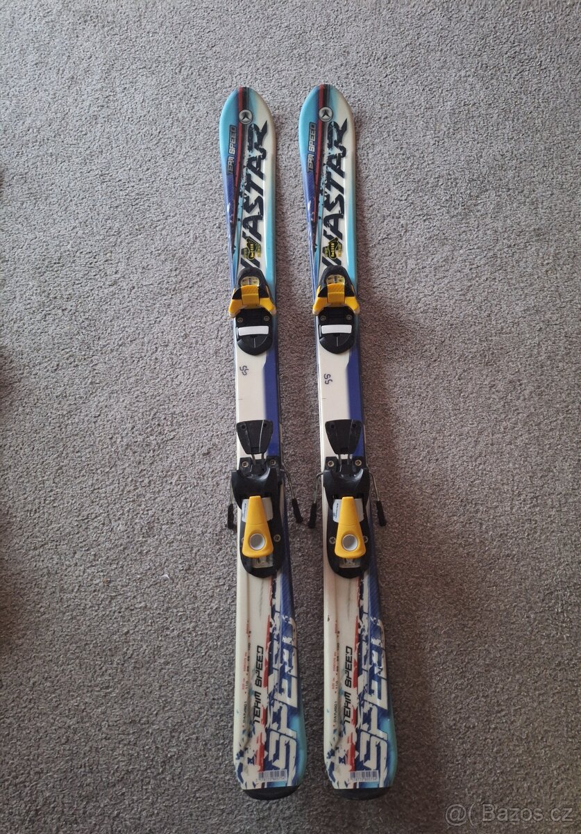 Dětské lyže 90+110, helmy a brýle - 4