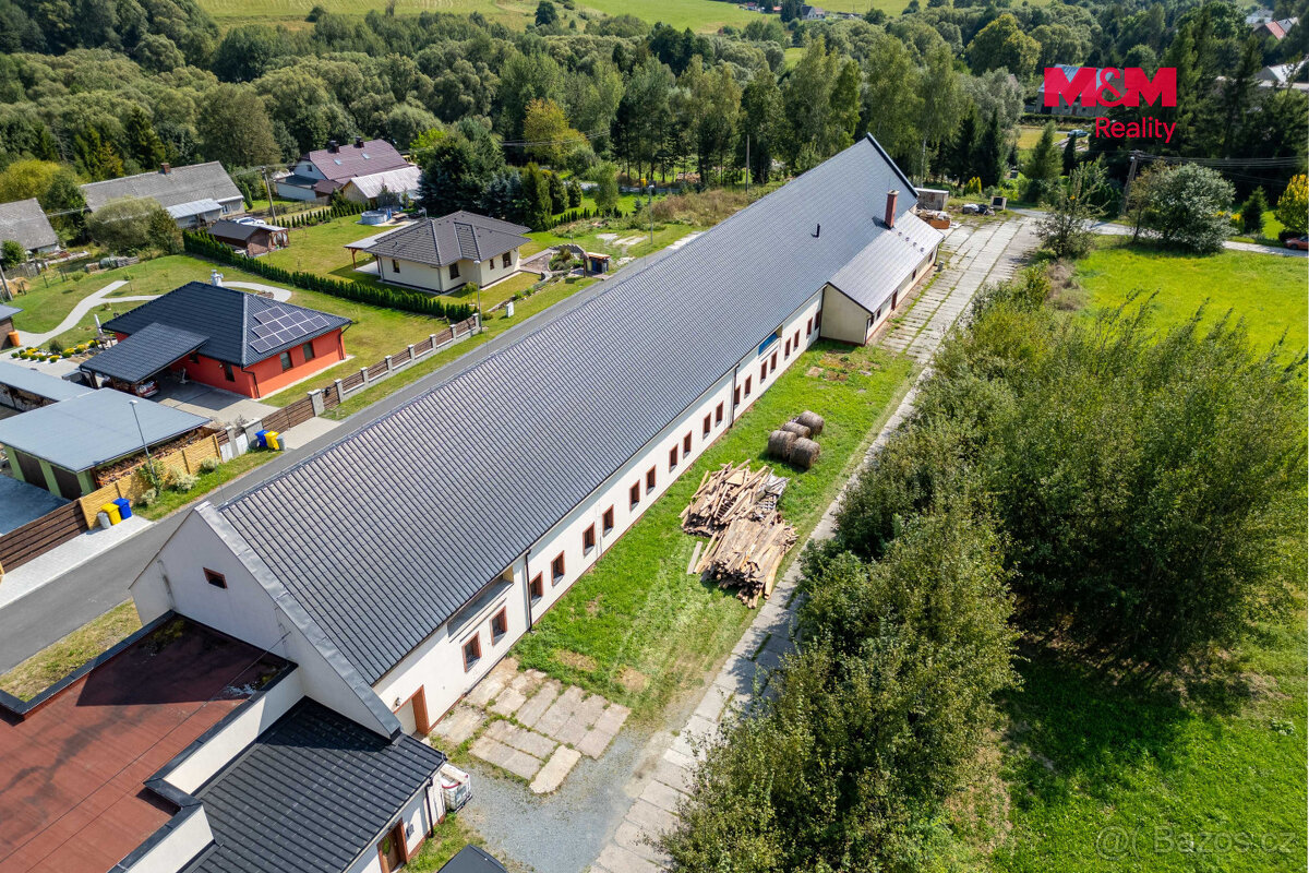 Prodej výrobního objektu, 2000 m², Valšov - 4