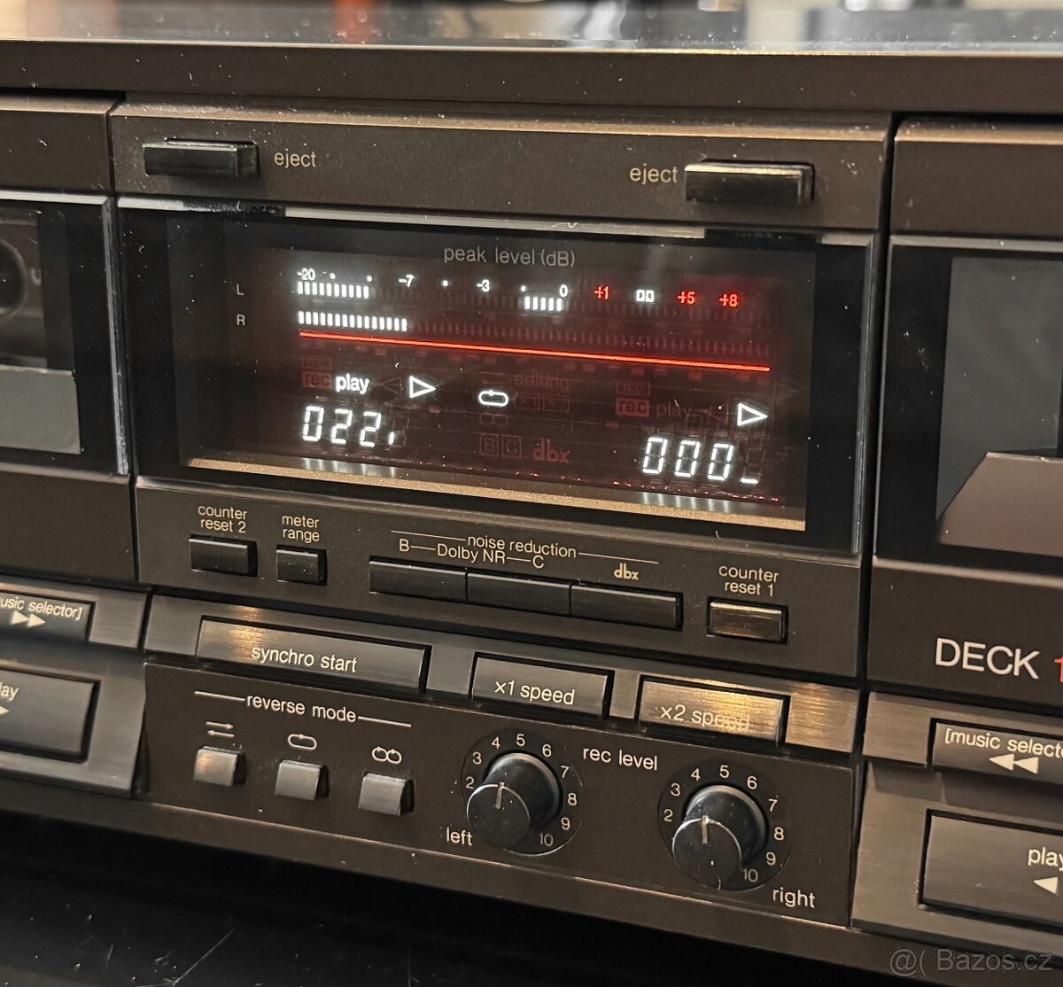 Technics RS-TR555 kazetový magnetofon - 4