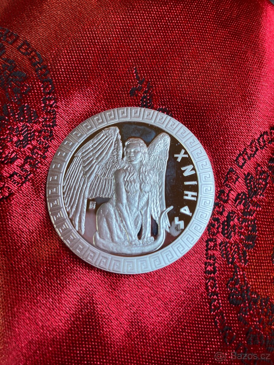 Stříbrná mince – Sfinga (Mythical Creatures – Sphinx) - 4