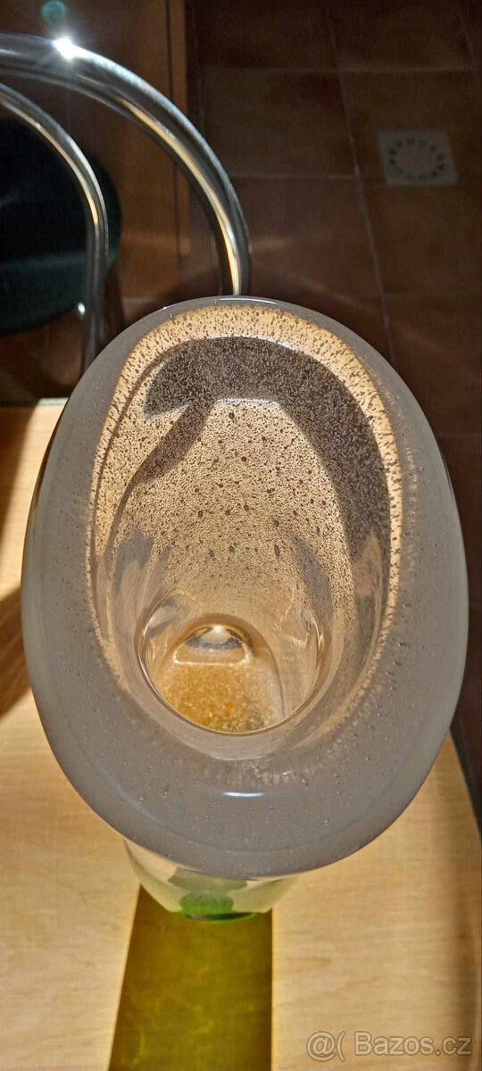 Váza z hutního skla, František Špinar. - 4