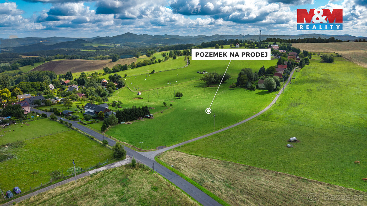 Prodej pozemku k bydlení, 1527 m², Huntířov - 4