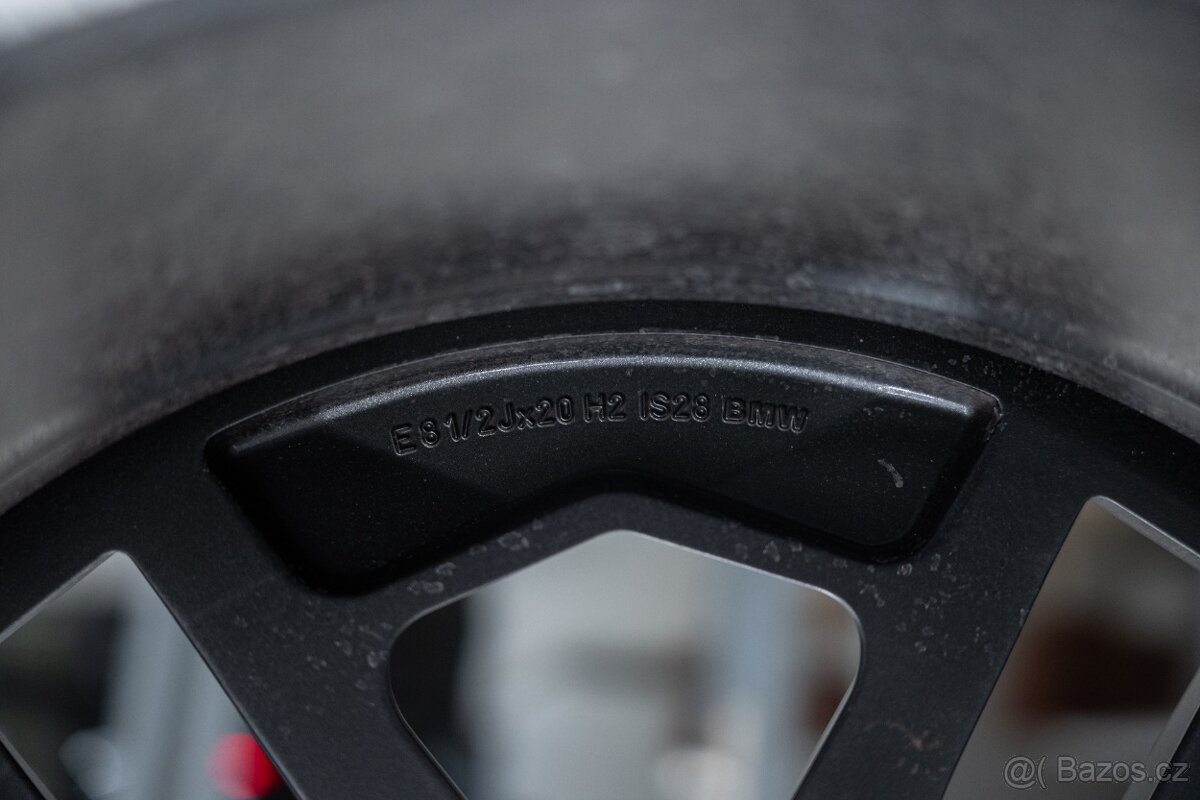 Originální Alu kola BMW iX + letní pneu 235/60 R20 - 4