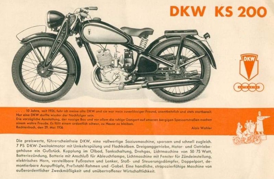 Díly dkw ks 200 - 4
