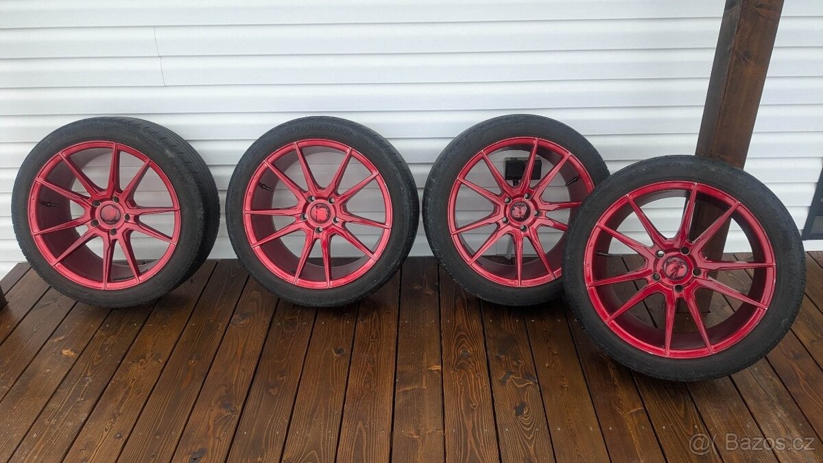 ALU kola Japan Racing JR21 18x8,5J R18 5x114,3 ET40 - 4