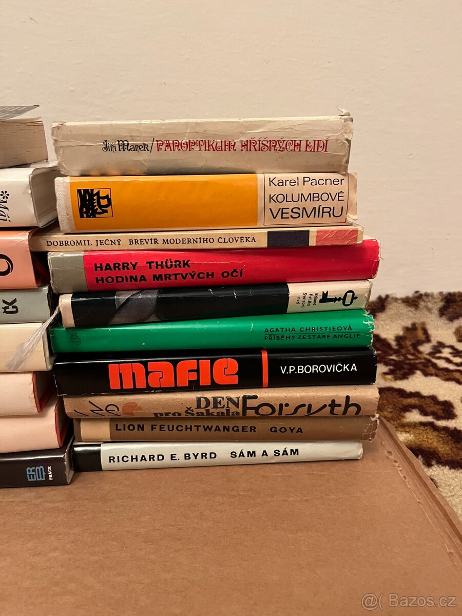 Starší knihy - 1950 - 1999 Romány/Povídky/Dobrodružné/Humor - 4