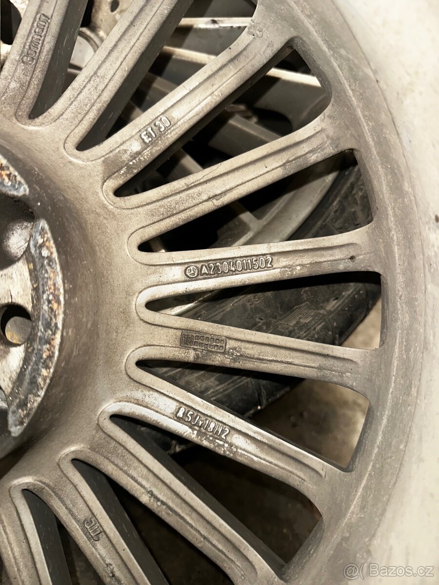 Kola AMG r18 dvourozměrná 5x112 245/40 265/35 - 4