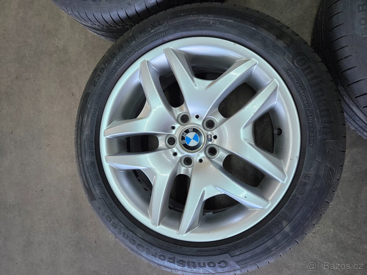 Alu disky 5x120 R18 + letní pneu - 4