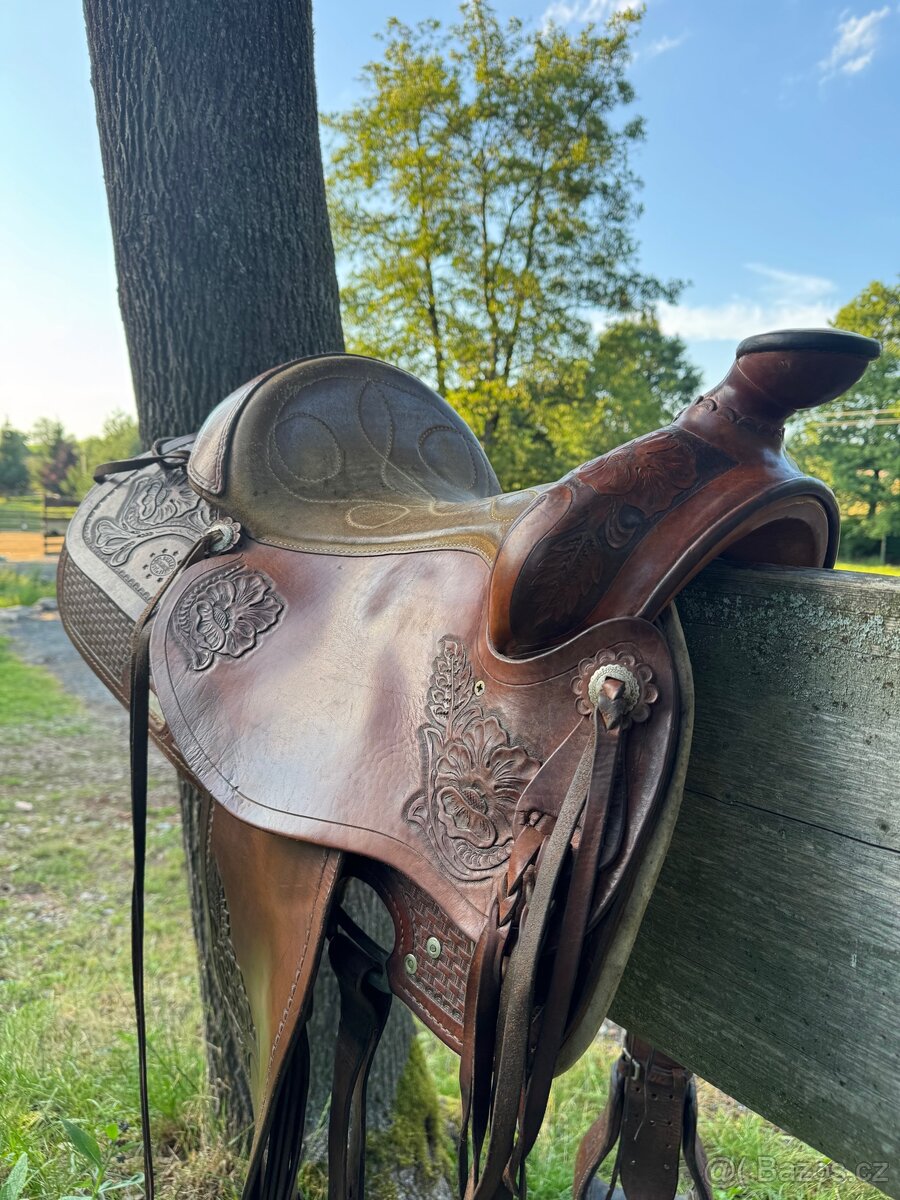 Westernové sedlo - 4