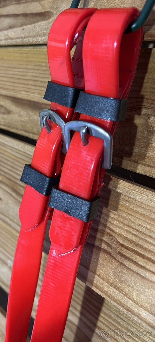 Uzdečka anglická Biothane s otěžemi MIX - 4