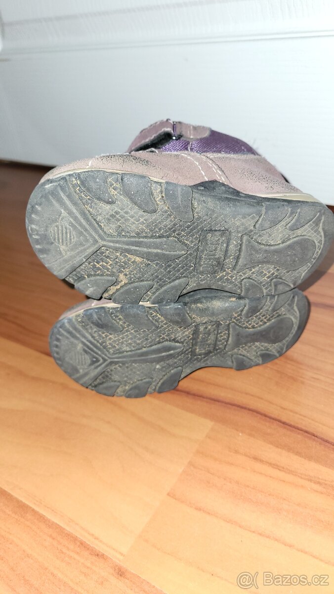 Zimni boty vel.24, stelka 14,5cm - 4