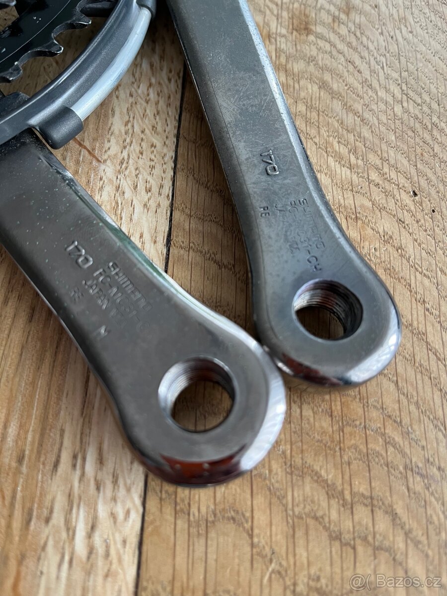 Kliky Shimano STX MC31 170mm - 4