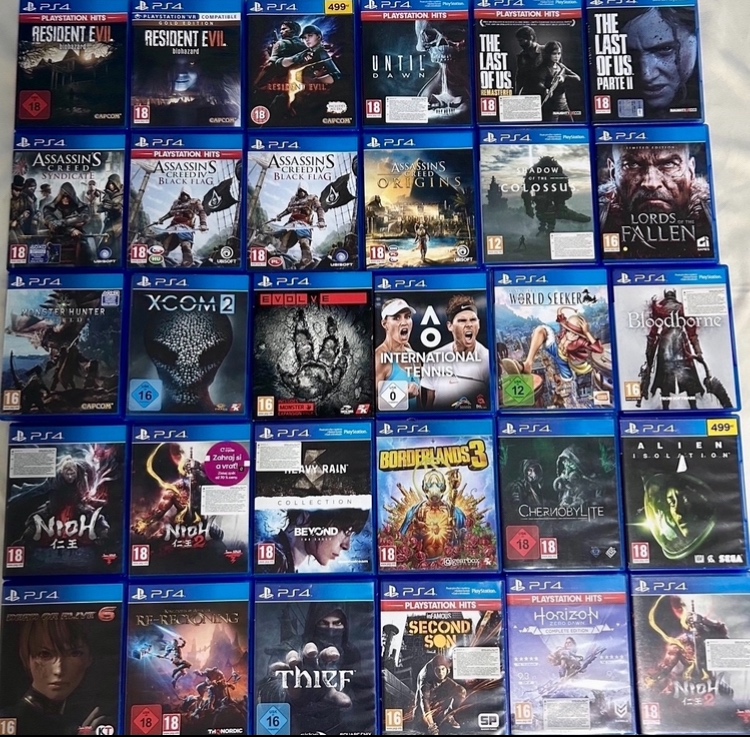 Hry na ps4 , ps5 - 4