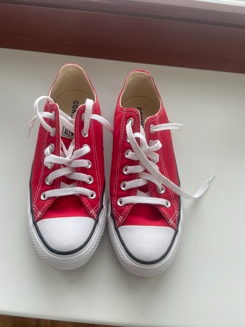 Červené Converse All Star, vel. 39 - 4