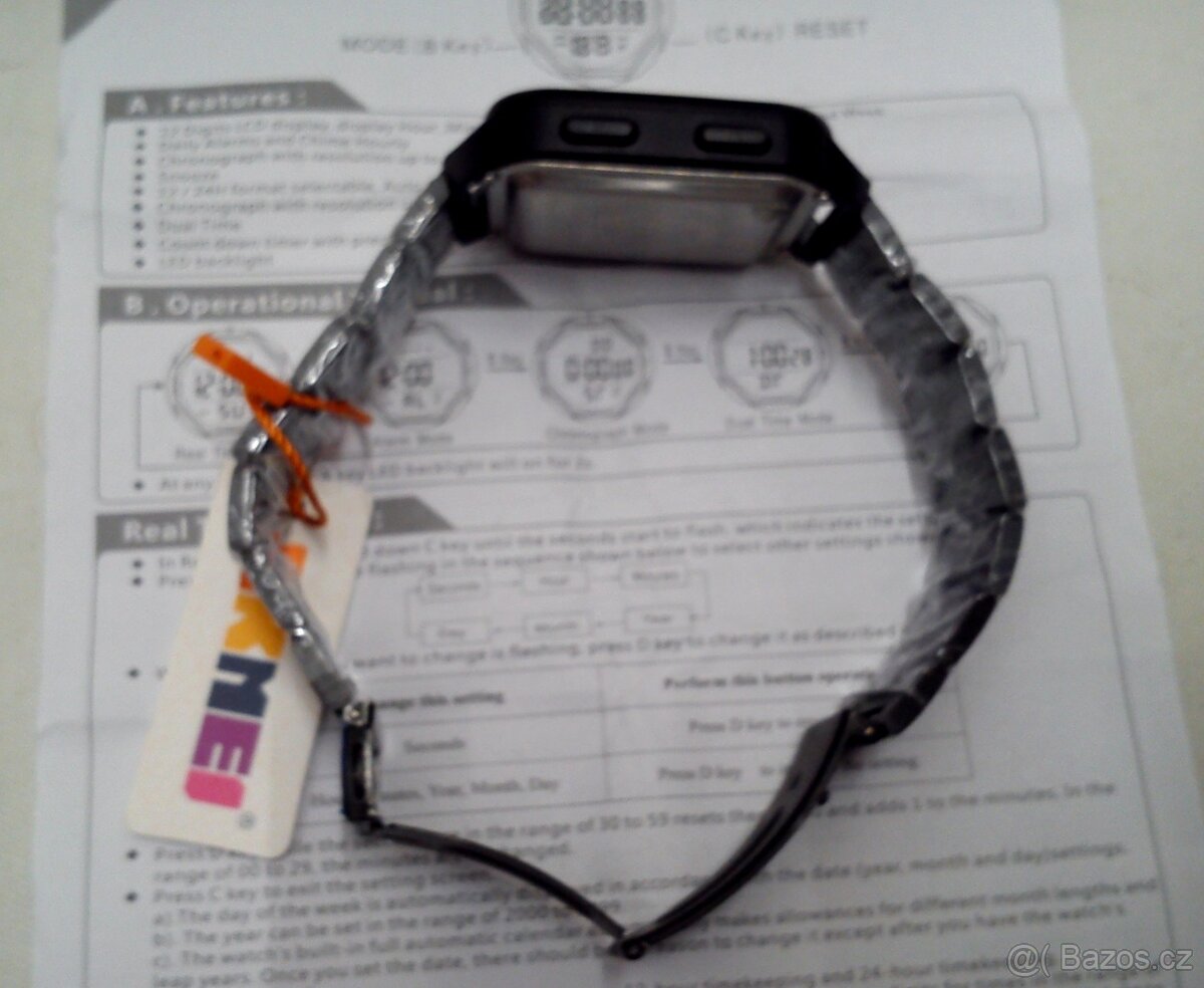 Digitální hodinky - 4