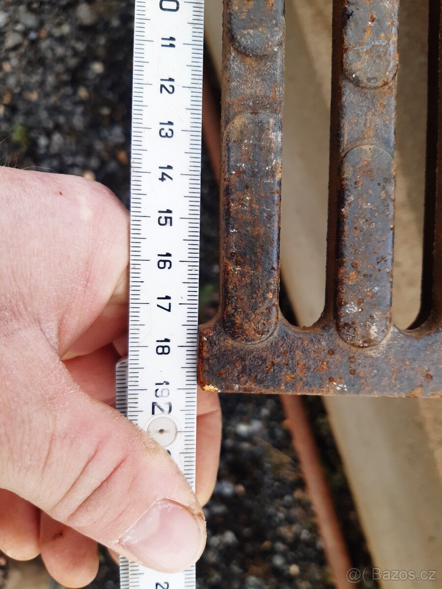 Litinový rošt, můstkový rošt - 4