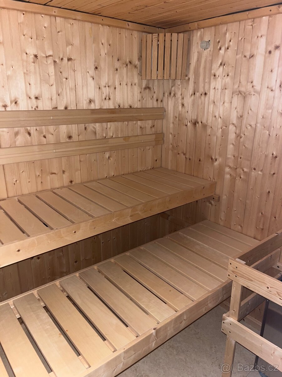 Finská sauna Karibu+kamba BioMat 9 kw - 4