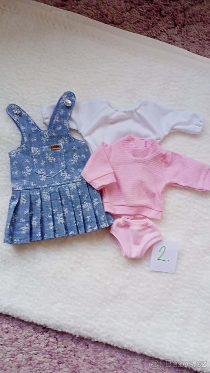 Oblečky-sety pro panenky GOTZ 36cm-VÁNOČNÍ CENA - 4