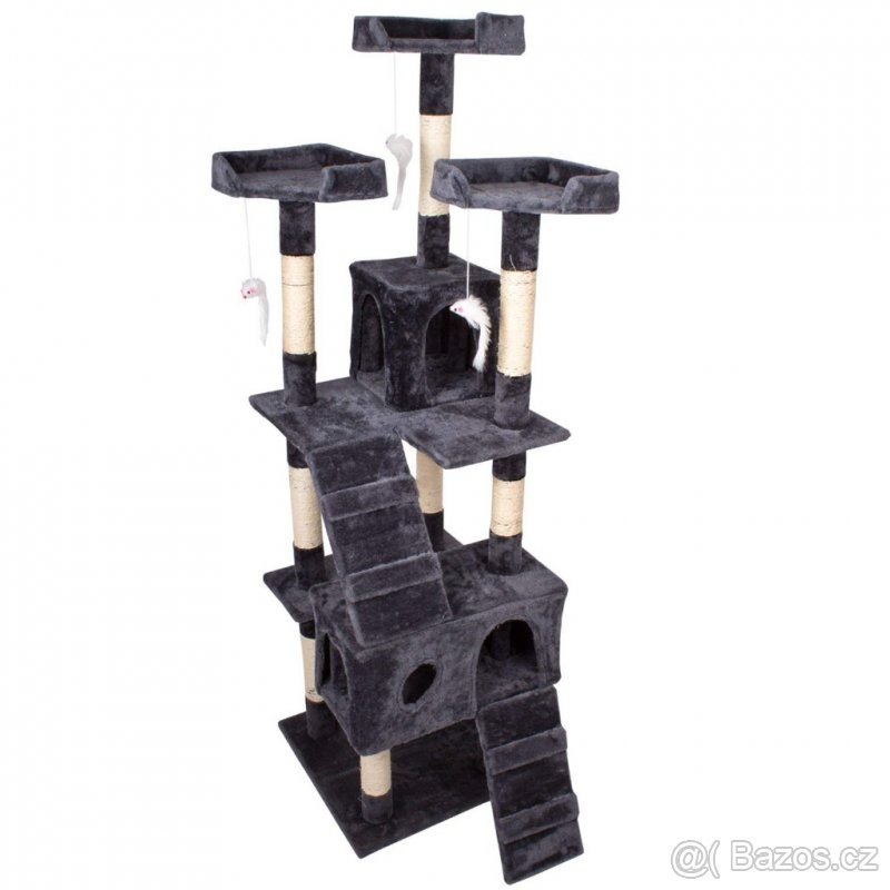 Kočičí strom, škrabadlo pro kočku, škrábadlo 180cm. - 4