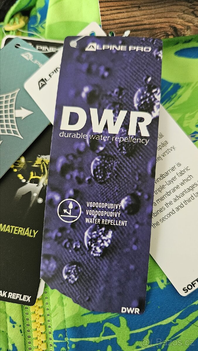 Softshellova bunda Alpine pro 116/122 - 4