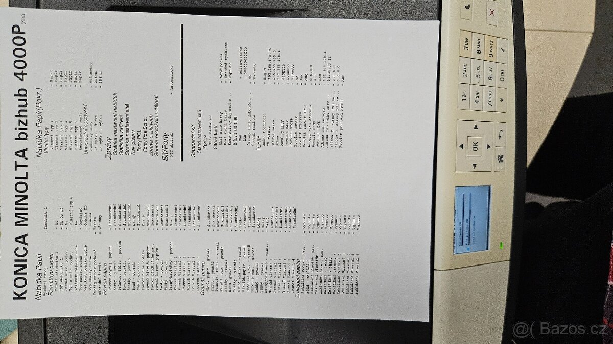 Konica minolta bizhub 4000P na díly: toner TNP35 - 4